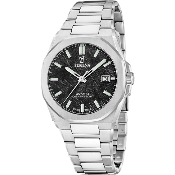 Orologio Festina Uomo Swiss Made in Acciaio F20100/5 - F20100/5
